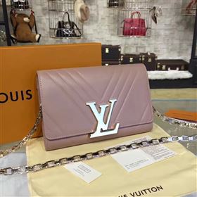 Replica M54230 LV Louis Vuitton Chain Louise Handbag Real Leather Shoulder Bag Nude 6781 [LV1456] 35900 : Purse Valley,Designer Replica Handbags,Premium Replica Handbags at PurseValley
