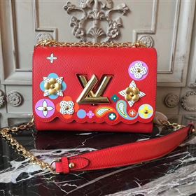 Replica LV Louis Vuitton Twist MM Bag Monogram Chain Epi Leather Handbag M50282 Red 6874 [LV1549] 39900 : Purse Valley,Designer Replica Handbags,Premium Replica Handbags at PurseValley