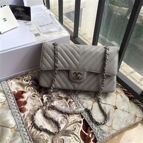 Replica Chanel A1112 caviar lambskin flap handbag gray bag 6042 [chanel452a] 33000 : Purse Valley,Designer Replica Handbags,Premium Replica Handbags at PurseValley