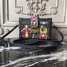 Replica M43544 LV Louis Vuitton Petite Malle Box Bag Monogram Handbag Brown 6671 [LV1346] 33900 : Purse Valley,Designer Replica Handbags,Premium Replica Handbags at PurseValley
