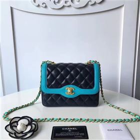 Replica Chanel lambskin new 17cm flap black shoulder bag 6170 [chanel580a] 29500 : Purse Valley,Designer Replica Handbags,Premium Replica Handbags at PurseValley