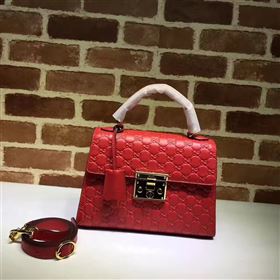 Replica Gucci large red padlock handle top bag 6431 [GG185a] 28000 : Purse Valley,Designer Replica Handbags,Premium Replica Handbags at PurseValley