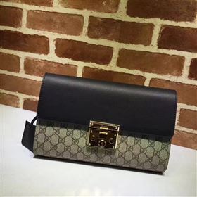 Replica Gucci GG padlock clutch flap black bag 6264 [GG17a] 21500 : Purse Valley,Designer Replica Handbags,Premium Replica Handbags at PurseValley