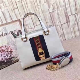 Replica Gucci Sylvie handbag white shoulder bag 6513 [GG267a] 29500 : Purse Valley,Designer Replica Handbags,Premium Replica Handbags at PurseValley