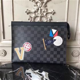 Replica Louis Vuitton Men LV Pochette Voyage MM Clutch Handbag League Bag N64442 7037 [LV1712] 17900 : Purse Valley,Designer Replica Handbags,Premium Replica Handbags at PurseValley