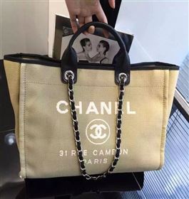 Replica Chanel A68046 original canvas shopping handbag apricot bag 5955 [chanel365a] 31000 : Purse Valley,Designer Replica Handbags,Premium Replica Handbags at PurseValley