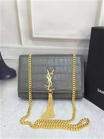 Replica YSL Tassel crocodile gray clutch bag 4814 [YSL113a] 21000 : Purse Valley,Designer Replica Handbags,Premium Replica Handbags at PurseValley
