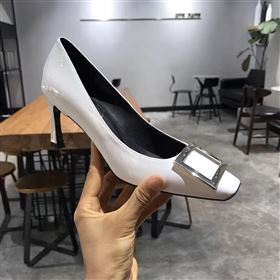 Replica Roger Vivier RV white heels shoes 4236 [shoes317a] 18500 : Purse Valley,Designer Replica Handbags,Premium Replica Handbags at PurseValley