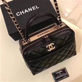 Replica Chanel lambskin tote shoulder handbag black bag 6216 [chanel626a] 33000 : Purse Valley,Designer Replica Handbags,Premium Replica Handbags at PurseValley