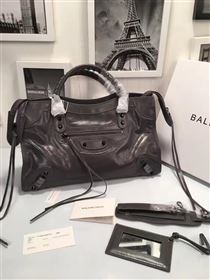 Replica Balenciaga city large gray dark bag 4366 [balenciaga4a] 22500 : Purse Valley,Designer Replica Handbags,Premium Replica Handbags at PurseValley