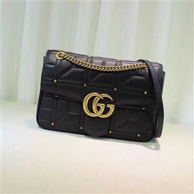 Replica Gucci GG shoulder black handbag bag 6259 [GG12a] 29500 : Purse Valley,Designer Replica Handbags,Premium Replica Handbags at PurseValley