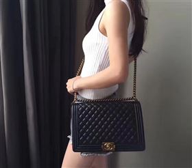 Replica Chanel caviar lambskin large le boy hanbag black bag 6229 [chanel639a] 34500 : Purse Valley,Designer Replica Handbags,Premium Replica Handbags at PurseValley