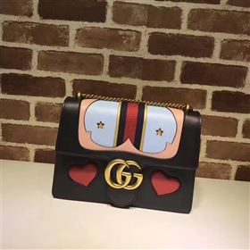 Replica Gucci GG large shoulder black red with bag 6554 [GG308a] 33000 : Purse Valley,Designer Replica Handbags,Premium Replica Handbags at PurseValley