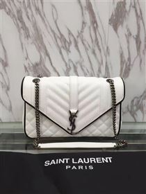 Replica YSL new medium flap shoulder cream bag 4785 [YSL84a] 22500 : Purse Valley,Designer Replica Handbags,Premium Replica Handbags at PurseValley