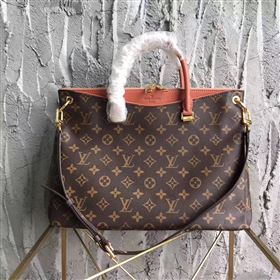 Replica LV Louis Vuitton Pallas Tote Handbag Monogram Shoulder Bag Orange M41175 6815 [LV1490] 29900 : Purse Valley,Designer Replica Handbags,Premium Replica Handbags at PurseValley