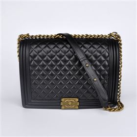 Replica Chanel 67087 leather large le boy handbag black bag 5652 [chanel40a] 20000 : Purse Valley,Designer Replica Handbags,Premium Replica Handbags at PurseValley