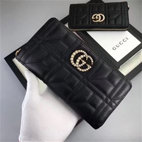 Replica Gucci zipper wallet black bag 6405 [GG159a] 9500 : Purse Valley,Designer Replica Handbags,Premium Replica Handbags at PurseValley
