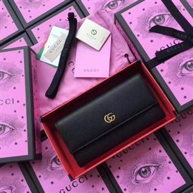 Replica Gucci Leather Continental Wallet 456116 Black [456116 20170719] 15900 : Purse Valley,Designer Replica Handbags,Premium Replica Handbags at PurseValley
