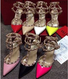 Replica Valentino sandals paint stud heels shoes 4044 [shoes124a] 11000 : Purse Valley,Designer Replica Handbags,Premium Replica Handbags at PurseValley