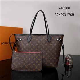 Replica LV Louis Vuitton Neverfull Medium MM Bag M48288 Monogram Handbag [LV1032] 25900 : Purse Valley,Designer Replica Handbags,Premium Replica Handbags at PurseValley