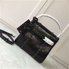 Replica Valentino black tote shoulder bag 4986 [VALENTINO113a] 34500 : Purse Valley,Designer Replica Handbags,Premium Replica Handbags at PurseValley