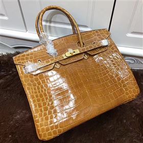 Replica Hermes crocodile Birkin tan purple bag 5249 [hermes358a] 29500 : Purse Valley,Designer Replica Handbags,Premium Replica Handbags at PurseValley