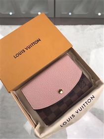 Replica replica N60043 Louis Vuitton LV Normandy Compact Wallet Damier Leather Purse Bag Pink [lvwallet377] 13900 : Purse Valley,Designer Replica Handbags,Premium Replica Handbags at PurseVall