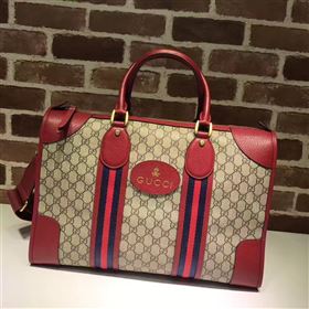 Replica Gucci large tote gray v red handbag shoulder bag 6397 [GG151a] 26500 : Purse Valley,Designer Replica Handbags,Premium Replica Handbags at PurseValley