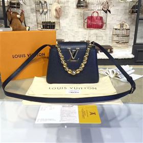 Replica Louis Vuitton LV Capucines Mini Chain Handbag Real Leather Shoulder Bag Black M42935 6986 [LV1661] 38900 : Purse Valley,Designer Replica Handbags,Premium Replica Handbags at PurseValle
