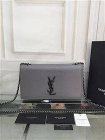Replica YSL caviar shoulder gray clutch bag 4864 [YSL163a] 21000 : Purse Valley,Designer Replica Handbags,Premium Replica Handbags at PurseValley