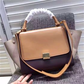 Replica Celine tri colors tan v light Trapeze gray bag 4505 [celine38a] 50500 : Purse Valley,Designer Replica Handbags,Premium Replica Handbags at PurseValley