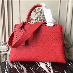 Replica M41492 LV Louis Vuitton Monogram Vosges Medium Bag Real Leather Handbag Red 6698 [LV1373] 39900 : Purse Valley,Designer Replica Handbags,Premium Replica Handbags at PurseValley