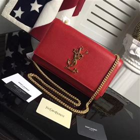 Replica YSL grain red clutch chain bag 4830 [YSL129a] 26000 : Purse Valley,Designer Replica Handbags,Premium Replica Handbags at PurseValley