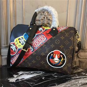 Replica M41047 LV Louis Vuitton Speedy 30 Handbag Monogram KabUSAi Bag Black 6899 [LV1574] 29900 : Purse Valley,Designer Replica Handbags,Premium Replica Handbags at PurseValley