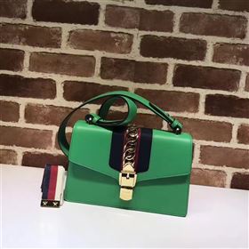 Replica Gucci Sylvie shoulder green bag 6527 [GG281a] 33000 : Purse Valley,Designer Replica Handbags,Premium Replica Handbags at PurseValley