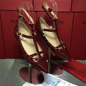 Replica Valentino paint wine sandals stud flats shoes 4014 [shoes94a] 11000 : Purse Valley,Designer Replica Handbags,Premium Replica Handbags at PurseValley
