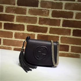Replica Gucci mini black soho shoulder tassel bag 6425 [GG179a] 20000 : Purse Valley,Designer Replica Handbags,Premium Replica Handbags at PurseValley