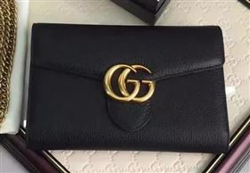 Replica Gucci GG Marmont Leather mini Chain Bag 401232 Black [401232 20161213] 14900 : Purse Valley,Designer Replica Handbags,Premium Replica Handbags at PurseValley