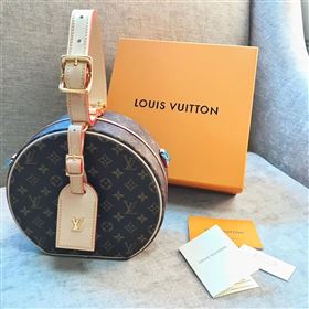Replica LV Louis Vuitton M43514 Petite Boite Chapeau Bag Monogram Handbag Brown [LV1217] 39900 : Purse Valley,Designer Replica Handbags,Premium Replica Handbags at PurseValley
