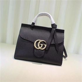 Replica Gucci GG Marmont Leather Top Handle Bag 421890 Black [421890 20170915] 32900 : Purse Valley,Designer Replica Handbags,Premium Replica Handbags at PurseValley