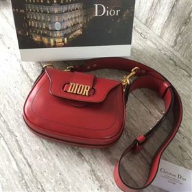 Replica Christin Dior Calfskin Leather Shoulder Bag A0651 Red [A0651 20170728] 34900 : Purse Valley,Designer Replica Handbags,Premium Replica Handbags at PurseValley
