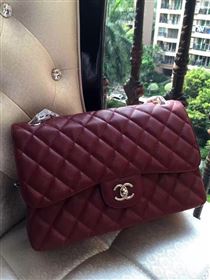 Replica Chanel A1113 caviar lambskin large wine flap bag 6076 [chanel486a] 33000 : Purse Valley,Designer Replica Handbags,Premium Replica Handbags at PurseValley
