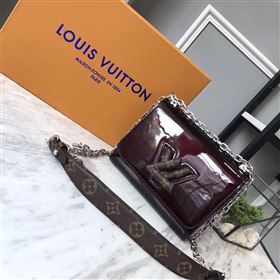 Replica replica Louis Vuitton LV Twist PM Handbag Real Leather Chain Shoulder Bag M54730 Wine [LV1746] 36900 : Purse Valley,Designer Replica Handbags,Premium Replica Handbags at PurseValley