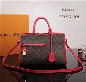 Replica LV Louis Vuitton Monogram Popincourt Handbag M43433 Bag Red [LV1105] 33900 : Purse Valley,Designer Replica Handbags,Premium Replica Handbags at PurseValley