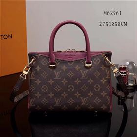 Replica LV Louis Vuitton Monogram Pallas BB Handbag M62961 Shoulder Bag Maroon [LV1063] 29900 : Purse Valley,Designer Replica Handbags,Premium Replica Handbags at PurseValley