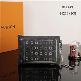 Replica Men LV Louis Vuitton Ipad Case Clutch Handbag M64449 Monogram Bag Gray [LV1193] 15900 : Purse Valley,Designer Replica Handbags,Premium Replica Handbags at PurseValley