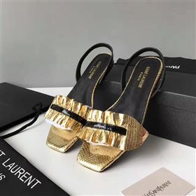 Replica YSL flats gold sandals shoes 4059 [shoes139a] 11500 : Purse Valley,Designer Replica Handbags,Premium Replica Handbags at PurseValley