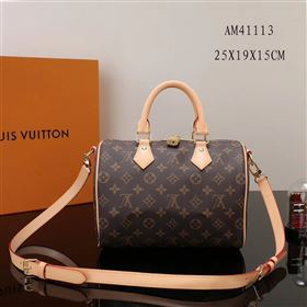 Replica LV Louis Vuitton Speedy 25 Bag M41113 Monogram Handbag Brown [LV1144] 25900 : Purse Valley,Designer Replica Handbags,Premium Replica Handbags at PurseValley