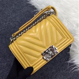Replica Chanel A92059 lambskin small le boy handbag yellow bag 5705 [chanel114a] 31000 : Purse Valley,Designer Replica Handbags,Premium Replica Handbags at PurseValley