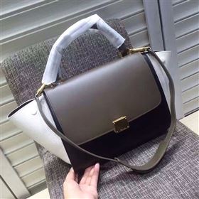 Replica Celine tri colors black Trapeze white bag 4489 [celine22a] 50500 : Purse Valley,Designer Replica Handbags,Premium Replica Handbags at PurseValley